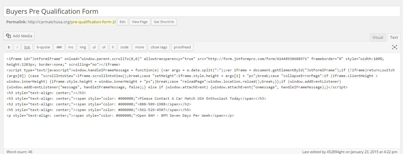 Iframe not working, Wordpress plugin not loading form on https site